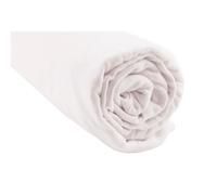 Easy Dort – Drap-housse 160x200 cm – 100% coton bio, blanc, extensible et respirant, Oeko‑Tex