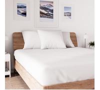 Soleil d'Ocre – Drap-housse en jersey coton blanc 160 x 200 cm