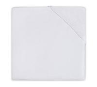 Jollein Drap-Housse en Jersey, 90 cm Longueur x 50 cm Largeur, Blanc