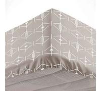 Drap Housse en Coton "Aristide" 160x200cm Naturel