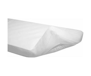 Drap-housse en coton avec toile enduite anti-pipi