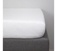 Drap housse en coton bio blanc (70 x 140 cm)