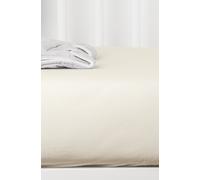Drap housse en coton bio Ecru (70 x 140 cm)
