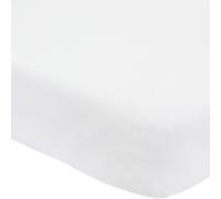 Drap housse en coton Blanc (40 x 80 cm)