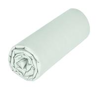 Drap housse coton jersey uni vert