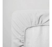 Drap housse en jersey Blanc (60 x 120 cm)