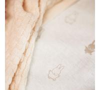 Drap housse en jersey Happy Miffy Nougat (40 x 80 cm)