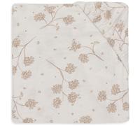 Jollein Drap-housse Jersey Leafy Dreams pour lit junior 70/75x140/150 cm Coton - Certifiée Oeko-TEX