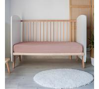 Drap housse en jersey Old Pink (70 x 140 cm)