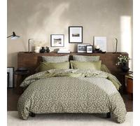Drap Housse En Lyocell Vert Kaki 140x190cm