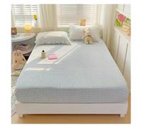 Drap-Housse en Molleton De Corail avec élastique, Couleur Unie, Velours épais, Chaud, Couvre-lit d'hiver, Queen/King, 1 pièce(Lange,180x200cm 1pc)