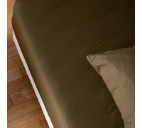 Drap-Housse en Percale de Coton Bio lavé 1 Personne