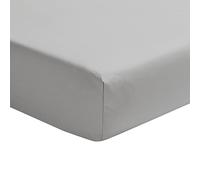 Drap-Housse en Percale de Coton, Première, Galet, 90x200 cm, Essix