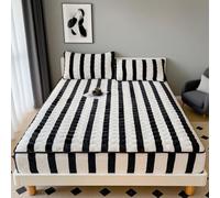 Drap-housse en polaire arctique pour grand lit, épais avec poches profondes, housse de matelas chaude et confortable pour une protection ultime du couvre-lit