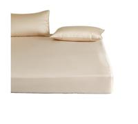 Drap-Housse en Soie Drap-Housse en Soie avec Bandes élastiques for Matelas Simple, Double, King Size, Queen, 100/140/200/220(Color 7,140x200x28ccm)