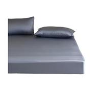 Drap-Housse en Soie Drap-Housse en Soie avec élastiques for Matelas Double, King Size, Queen, 120/140/160/180/200 cm(Color 5,Full 39x80x14inch)