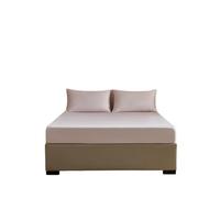 Drap-Housse en Soie Drap-Housse en Soie, Housse de Matelas Pure for literie Simple, Double, King Size et Queen(Color 6,King 78x80x12in)