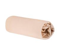 Drap-housse enfant en coton bio extensible frosty almond beige amande 60X120