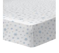 Disney Home Frozen 2 Trio Drap Housse Enfant 1 Personne | 100% Coton | Oeko-TEX | 90x190/200 cm| Imprimé Fille | Blanc