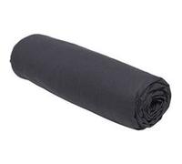 Drap housse Essential - 90 x 190 cm - 1 personne - 100% Coton uni - Fusain