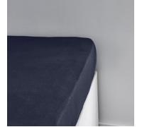 Drap housse extensible ESSENTIAL - TODAY - Bleu marine 140x190 cm