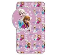 Drap housse - FROZEN - Reine des neiges - 90x200 cm - 100% Coton - Lavable