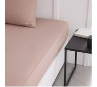 Drap housse grand bonnet PRESTIGE - TODAY - Rose 140x190 cm