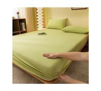 Drap-housse grande taille 100 % coton bon ajustement protecteurs pour un meilleur sommeil infroissable couvre-lits respirants California King (Couleur : B, Taille : Queen)