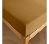 Drap Housse Grands Bonnets 30 cm Prémium (Caramel, Drap Housse 200 x 200 + 30 cm lit 2 King Size)