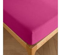 Drap Housse Grands Bonnets 30 cm Prémium (Magenta, Drap Housse 90 x 190 + 30 cm lit 1 Place)