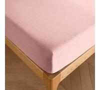 Drap Housse Grands Bonnets 30 cm Prémium (Rose Dragée, Drap Housse 140 x 190 + 30 cm lit 2 Places)