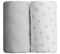Drap housse gris 60x120 cm coton - babycalin Gris G