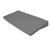 Lot de 2 draps housse 100% coton pour plan incliné - 70 cm de large - Gris - Monsieur Bébé