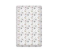 Drap Housse - Harry Potter - 90x200 cm - 100% Coton - Bonnet 25 cm - Lavable en machine