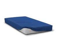 Drap housse - HOME LINGE PASSION - HP71767 - 140 x 190 cm + 30 cm bonnet - Microfibre - 82 g - Bleu Bleu G