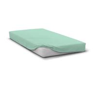 Drap housse - HOME LINGE PASSION - HP72109 - Microfibre 82 g - 180 x 200 cm - Bonnet 30 cm - Vert d'eau