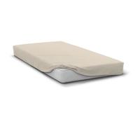 Drap housse - HOME LINGE PASSION - HP72114 - Microfibre 82 g - 160 x 200 cm - Bonnet 30 cm - Beige ivoire