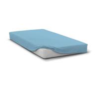 Drap housse - HOME LINGE PASSION - HP72124 - Microfibre 82 g - 90 x 190 cm - Bonnet 30 cm - Bleu ciel