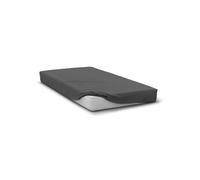 Drap housse - HOME LINGE PASSION - HP71770 - 160 x 200 cm + 30 cm bonnet - Microfibre - 82 g - Gris anthracite gris anthracite G