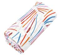 Drap housse imprimé 120x190 cm 100% coton PERROQUET Salsa Bonnet 23 cm