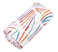 Drap housse imprimé 140x200 cm 100% coton PERROQUET Salsa Bonnet 30 cm