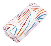 Drap housse imprimé 200x200 cm 100% coton PERROQUET Salsa Bonnet 30 cm