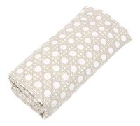 Drap housse imprimé 90x190 cm satin de coton VOYAGE Lin Bonnet 30 cm