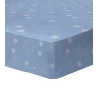 Drap-housse Imprimé, Disney Home Frozen Frozenia Bleu 90X190