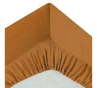 Drap Housse "Intérieur" 160x200cm Jaune Cumin