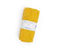 Drap housse jaune Puce & Pilou Moulin Roty