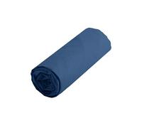 Drap housse Jean uni - 100 % Coton - 140 x 190 cm