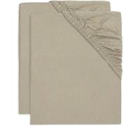 Drap housse jersey (2pcs) en coton vert 60X120