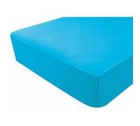 Drap housse jersey bébé en coton 70x140 cm JERSYLOR Bleu G