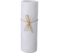 P'tit Basile Drap Housse 70x140 cm - Jersey peigné 100% Coton Bio - Blanc - pour Matelas bébé Enfant 70x140 ou 60x120 cm - Matière Extensible Pas de Repassage - Larges Profonds Bonnets